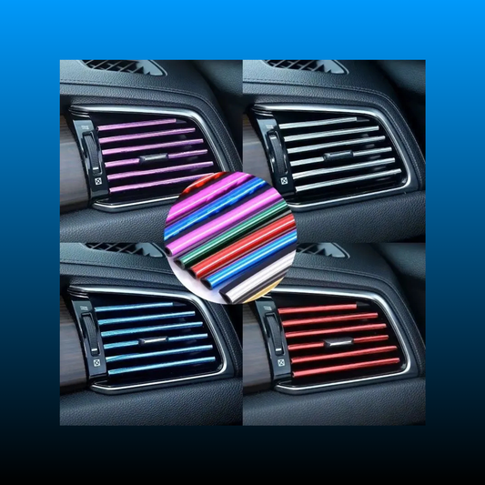 20-Piece Car Interior Decoration Strips Set