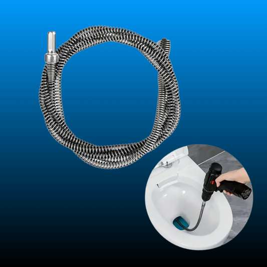 Toilet Plunger Tool for Electric Drill