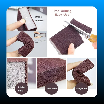 3 Pack Magic Emery Rust Cleaning Sponge