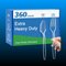 Heavy Duty Clear Plastic Spoon and Fork