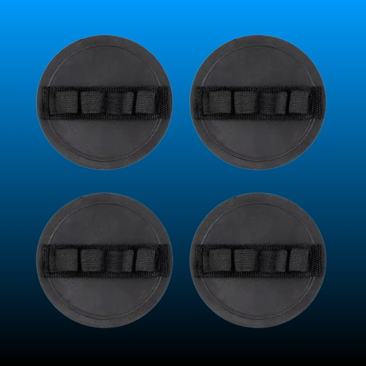 Soft Rubber Shower Scrubber (4 Pack)