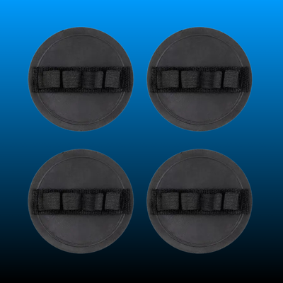 Soft Rubber Shower Scrubber (4 Pack)
