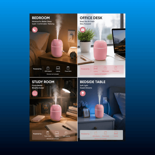 USB Mini Desktop Humidifier