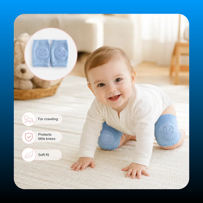 Baby 4-Piece Non-Slip Knee Pads Set