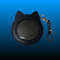 Cat-Shaped Protective Case for Badge/ID Card