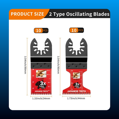 Professional Japanese Teeth Fast Cutting Oscillating Blade