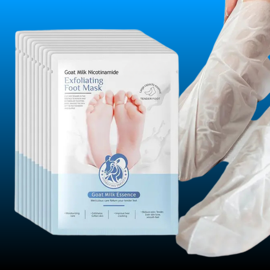 Goat Milk Essence Foot Mask (10 Pack)