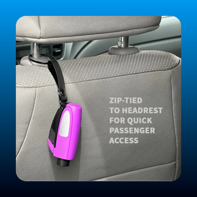 2-in-1 Emergency Window Breaker & Seatbelt Cutter