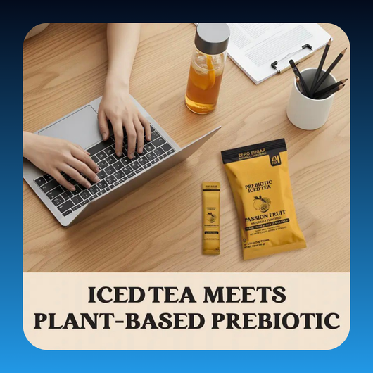 Prebiotic Non Sugar Passionfruit-Flavored Iced Tea (10-Pack)