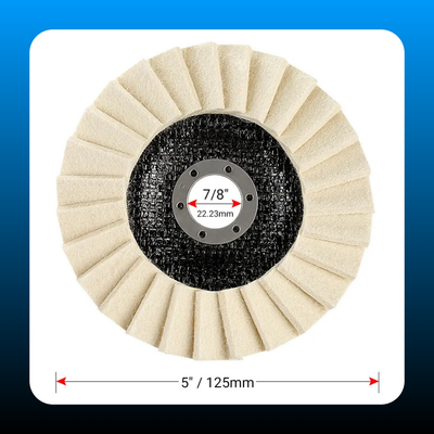 Wool Polishing Wheels Set