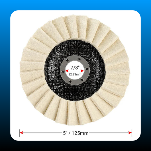 Wool Polishing Wheels Set