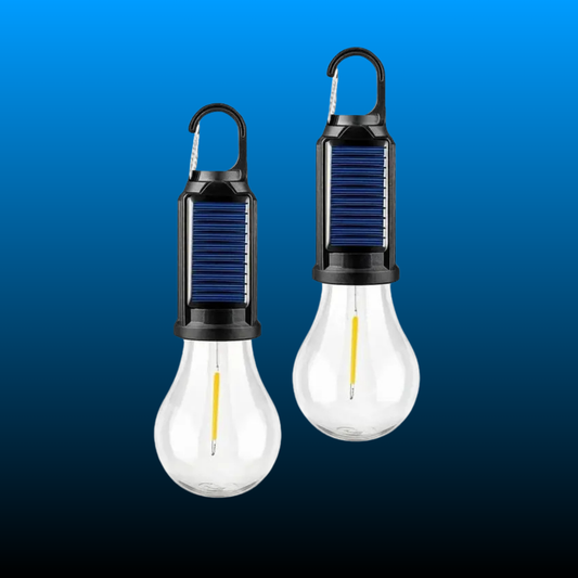 Waterproof Clip Hook Solar Outdoor Lights (2 Pack)