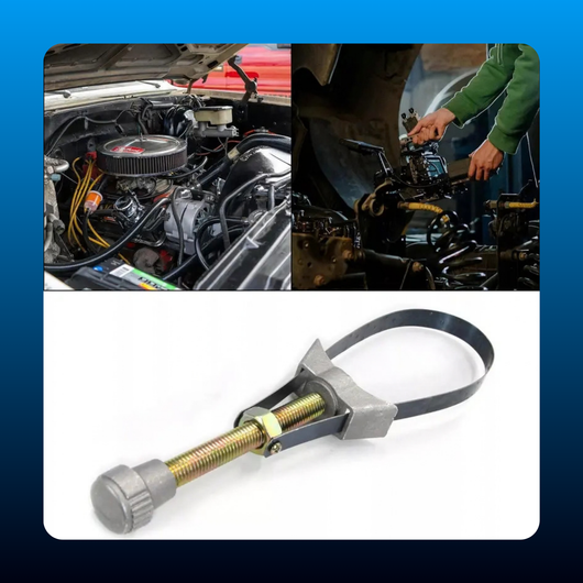 Adjustable Strap Wrench Oil Filter Remover