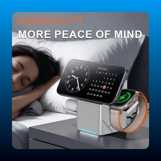 3-in-1 Magnetic Charging Station, 15W