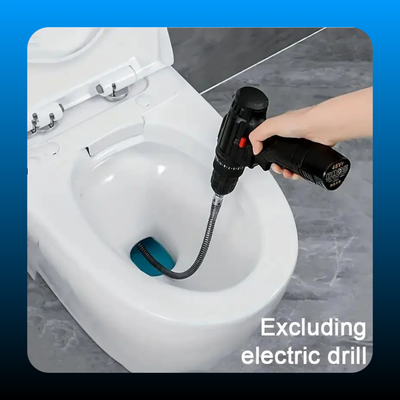Toilet Plunger Tool for Electric Drill