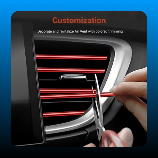 20-Piece Car Interior Decoration Strips Set