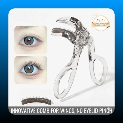Lash Genius Wide-Angle Curler with Comb