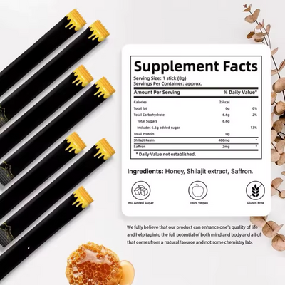 Supercharge - Honey shilajit sticks