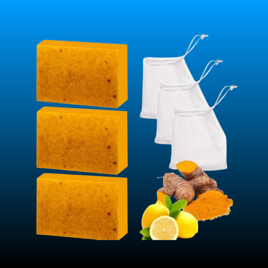 3pcs Honey Glow Lemon Turmeric & Kojic Acid Brightening Soap