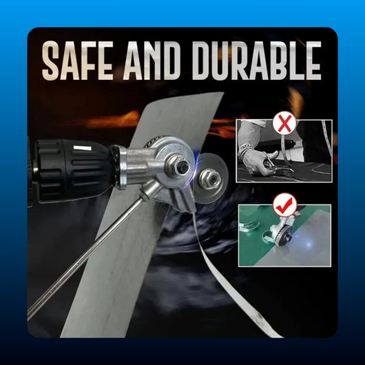 Drill Attachment Sheet Metal Nibbler