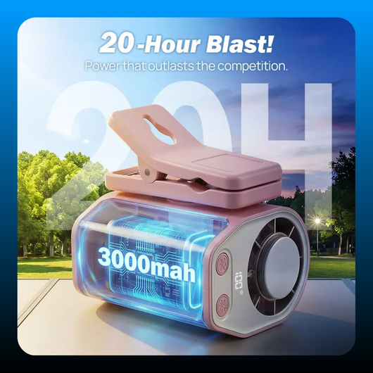 Clip-On Vehicle Fan