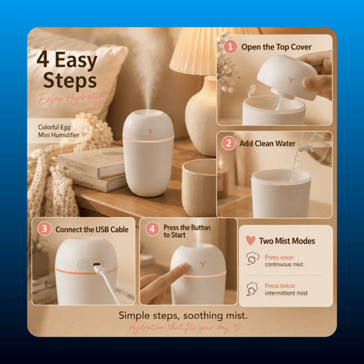 USB Mini Desktop Humidifier