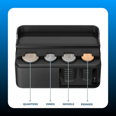 Car Coin Storage Box
