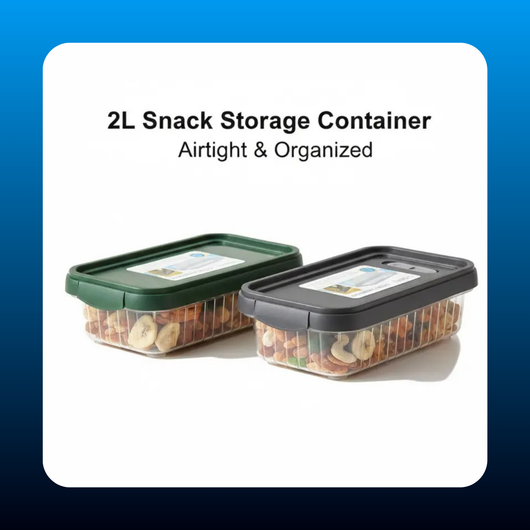 Durable Rectangular Kitchen Food Storage Containers