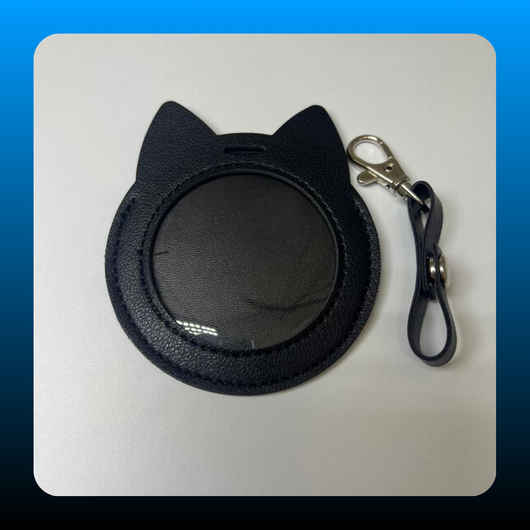 Cat-Shaped Protective Case for Badge/ID Card