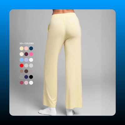 Relaxed Straight Leg Lounge Pants