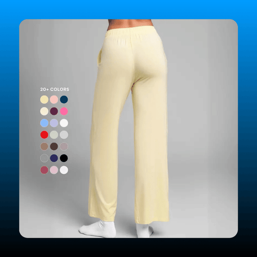 Relaxed Straight Leg Lounge Pants