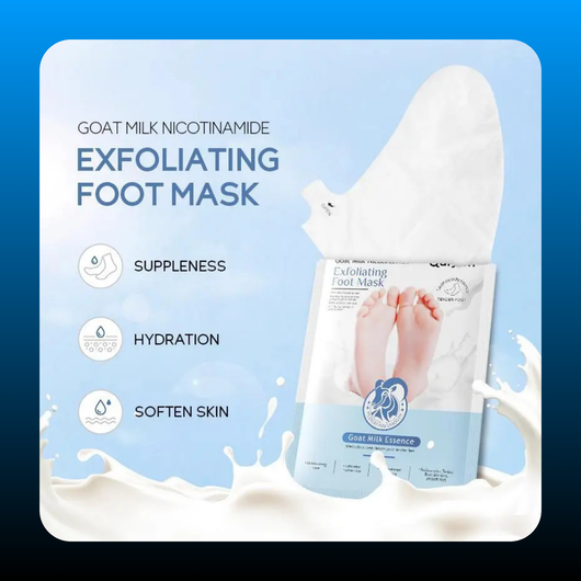 Goat Milk Essence Foot Mask (10 Pack)