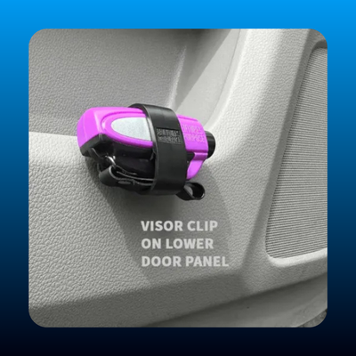 2-in-1 Emergency Window Breaker & Seatbelt Cutter