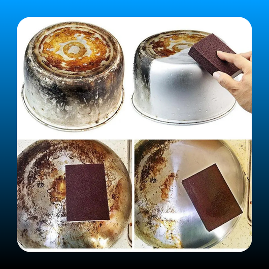 3 Pack Magic Emery Rust Cleaning Sponge