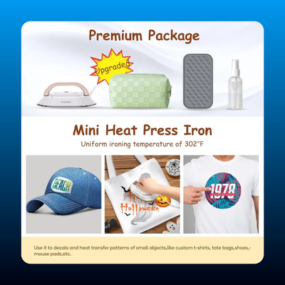Dual Voltage Travel Iron