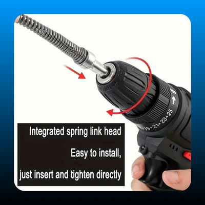 Toilet Plunger Tool for Electric Drill