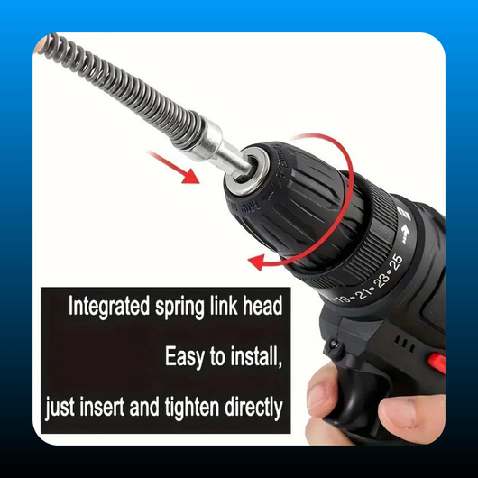 Toilet Plunger Tool for Electric Drill