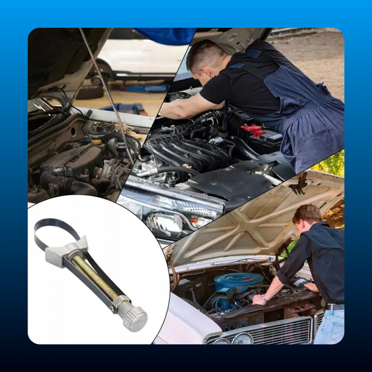 Adjustable Strap Wrench Oil Filter Remover