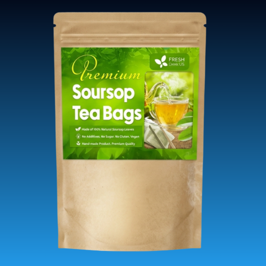 Premium Soursop Graviola Leaf Tea Bags (15 Pack)