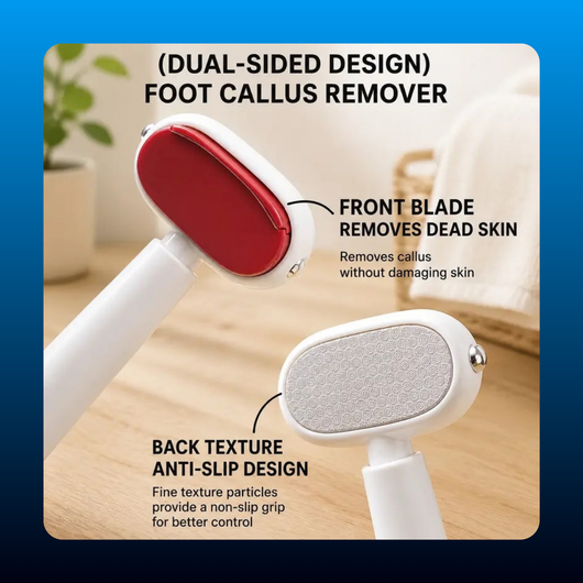 Dual-Sided Foot Callus Remover