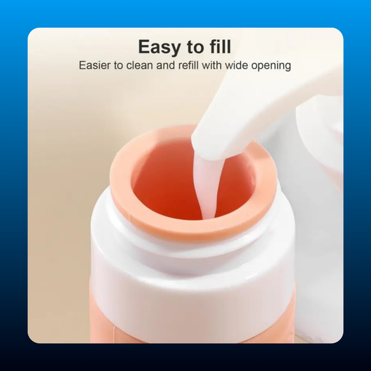 Leak-Proof Silicone Travel Toiletry Bottles (19 PCS)