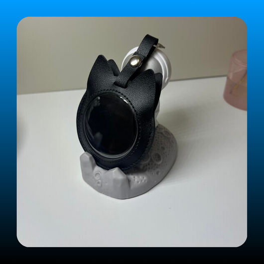 Cat-Shaped Protective Case for Badge/ID Card