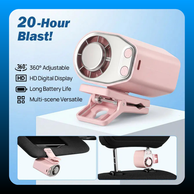 Clip-On Vehicle Fan