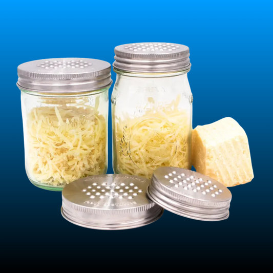 Grater / Shredder Stainless Steel Lid for Mason Jars