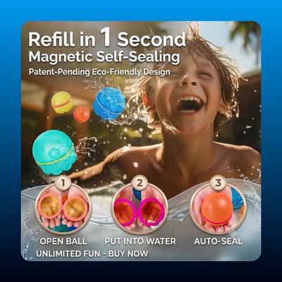 Reusable Magnetic Water Balloons