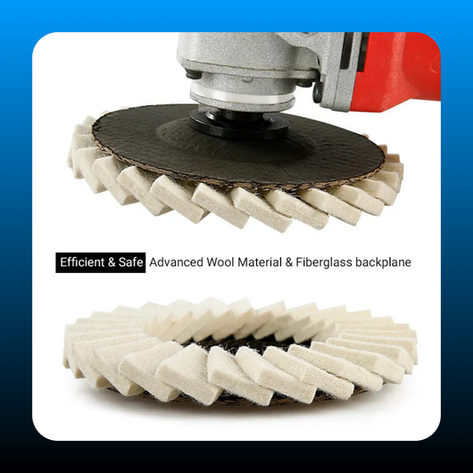 Wool Polishing Wheels Set