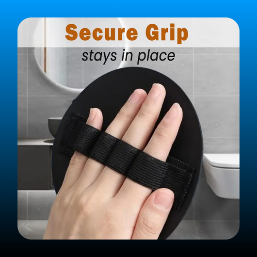 Soft Rubber Shower Scrubber (4 Pack)