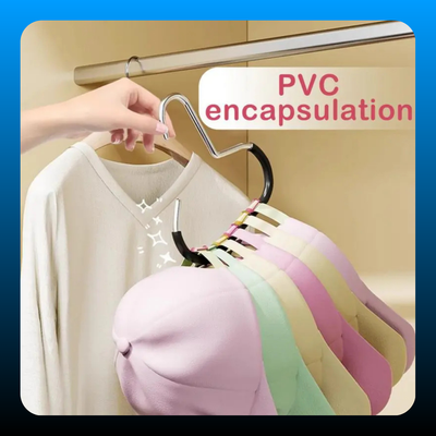 4 pcs Steel Wardrobe Hat Hanger