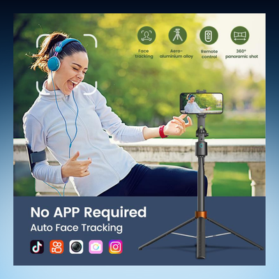 Auto Face Tracking Selfie Tripod