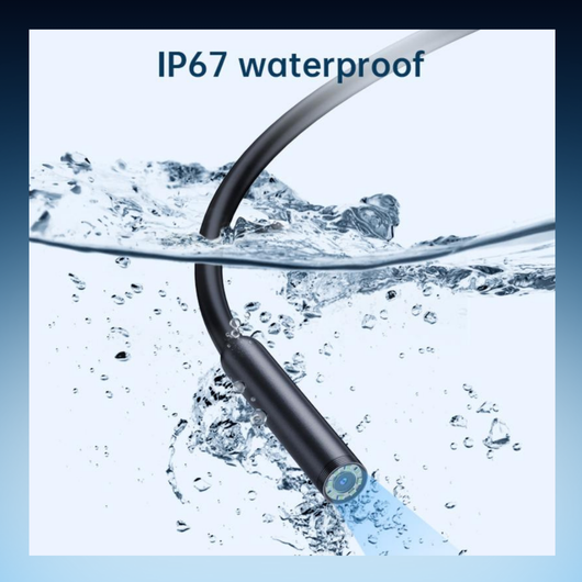 HD Flexible Inspection Camera with Light